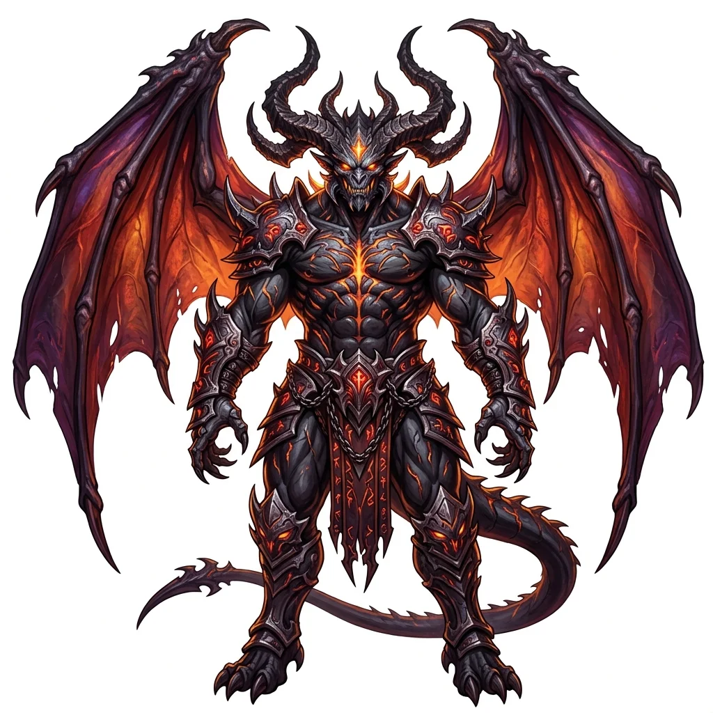 Seigneur Démon - Monstre  Daggerheart SRD Tier 4 | Bestiaire JDR